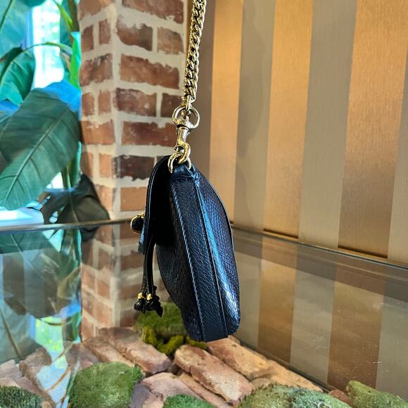 GUCCI Croisette Python Skin Evening Bag - Picture 3 of 10